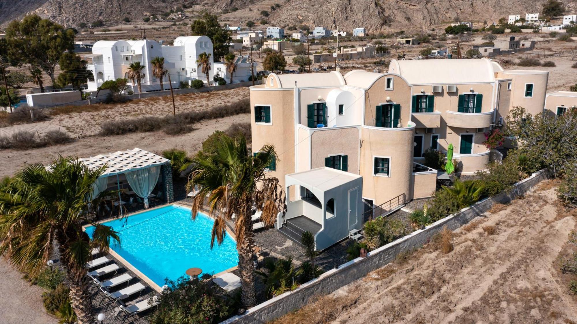 Villa Anemomilos Perissa エクステリア 写真